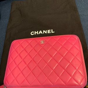 Chanel clutch Pink 9x7 inch crossbody wallet pink